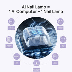 O NAIL Skin Health No.1 AI Nail Lamp