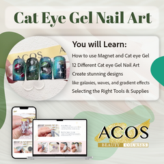 ACOS Cat Eye Gel Nail Course - Lashmer