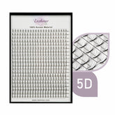 5D Long Stem Premade Fans | Lashmer | Ultra Black