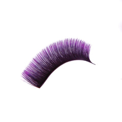 Purple Fast and Easy Fans Eyelashes C Curl (0.07) - Lashmer Nails&Eyelashes Supplier