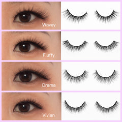 No Mink//Faux Mink Strip Lashes--La La Lei - Lashmer Nails&Eyelashes Supplier
