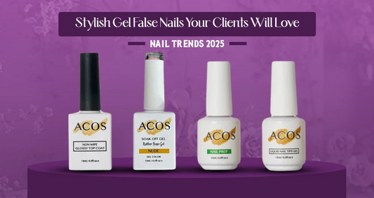 Stylish Gel False Nails Your Clients Will Love