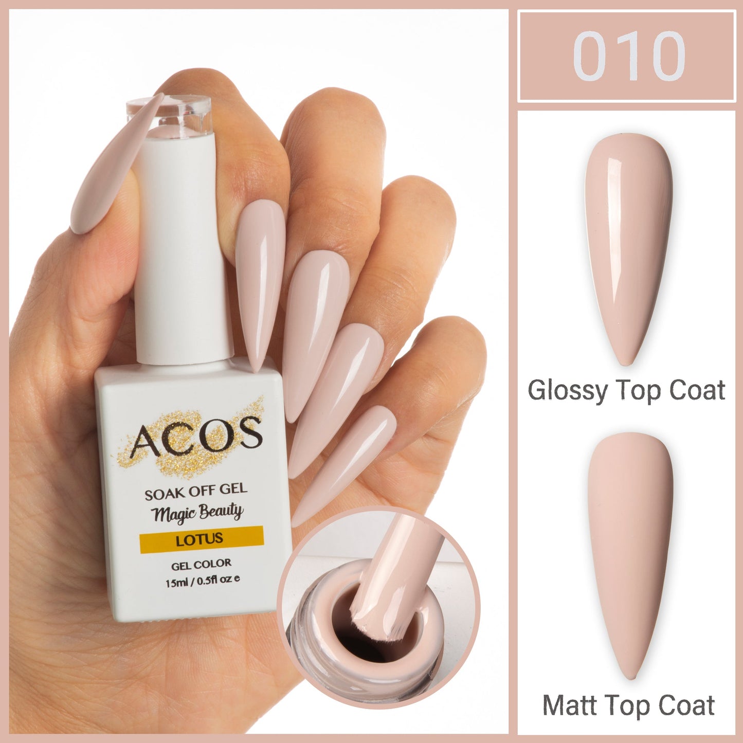 ACOS Gel Colour Series (15ml) - Lashmer