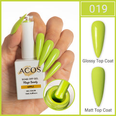 ACOS Magic Beauty Gel Polish Colour Apple(019)