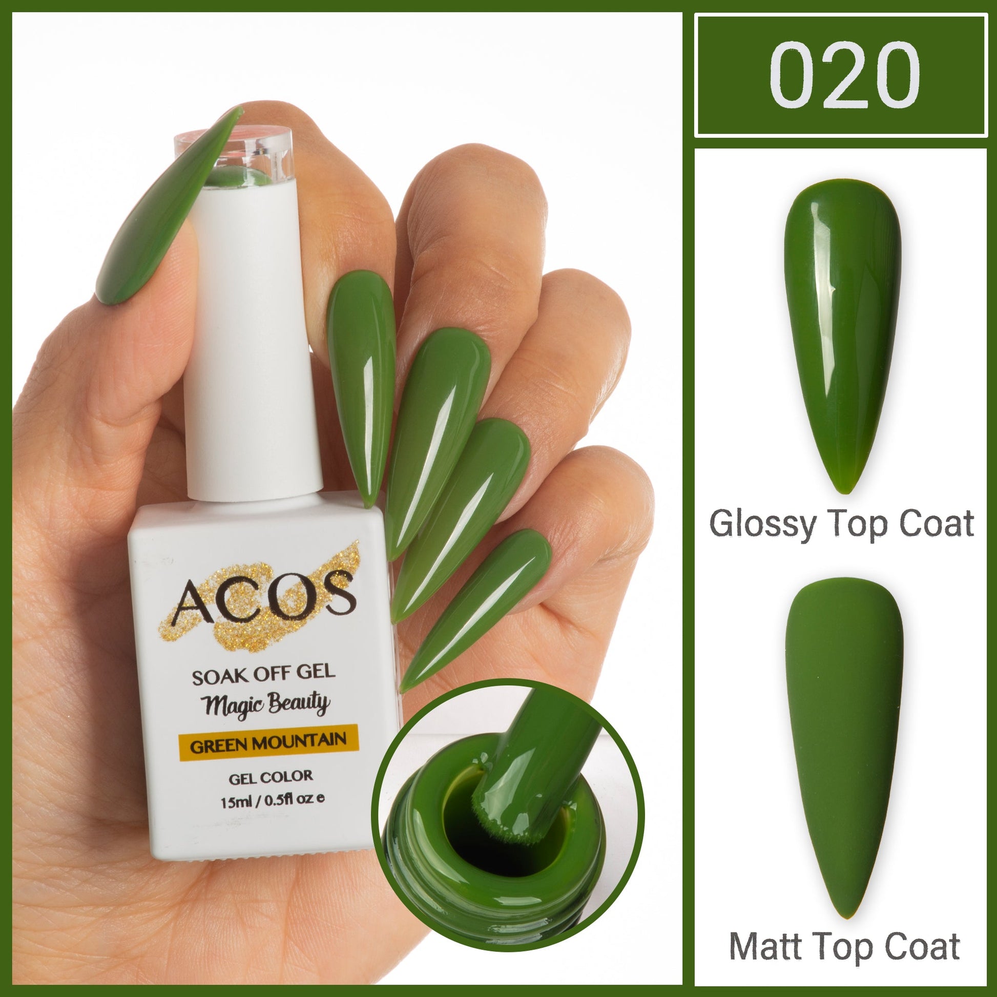 ACOS Gel Colour Series (15ml) - Lashmer