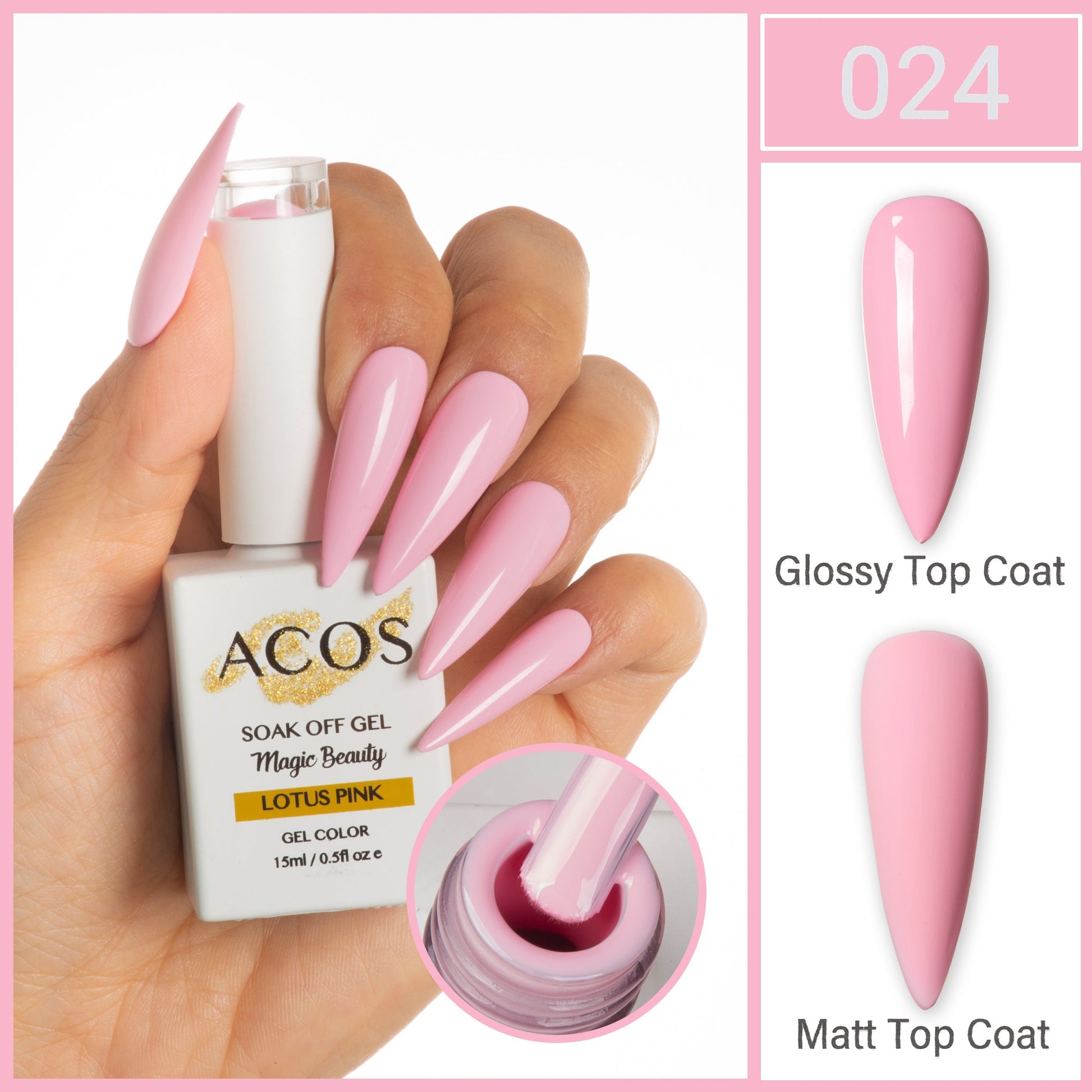 ACOS Gel Colour Series (15ml) - Lashmer