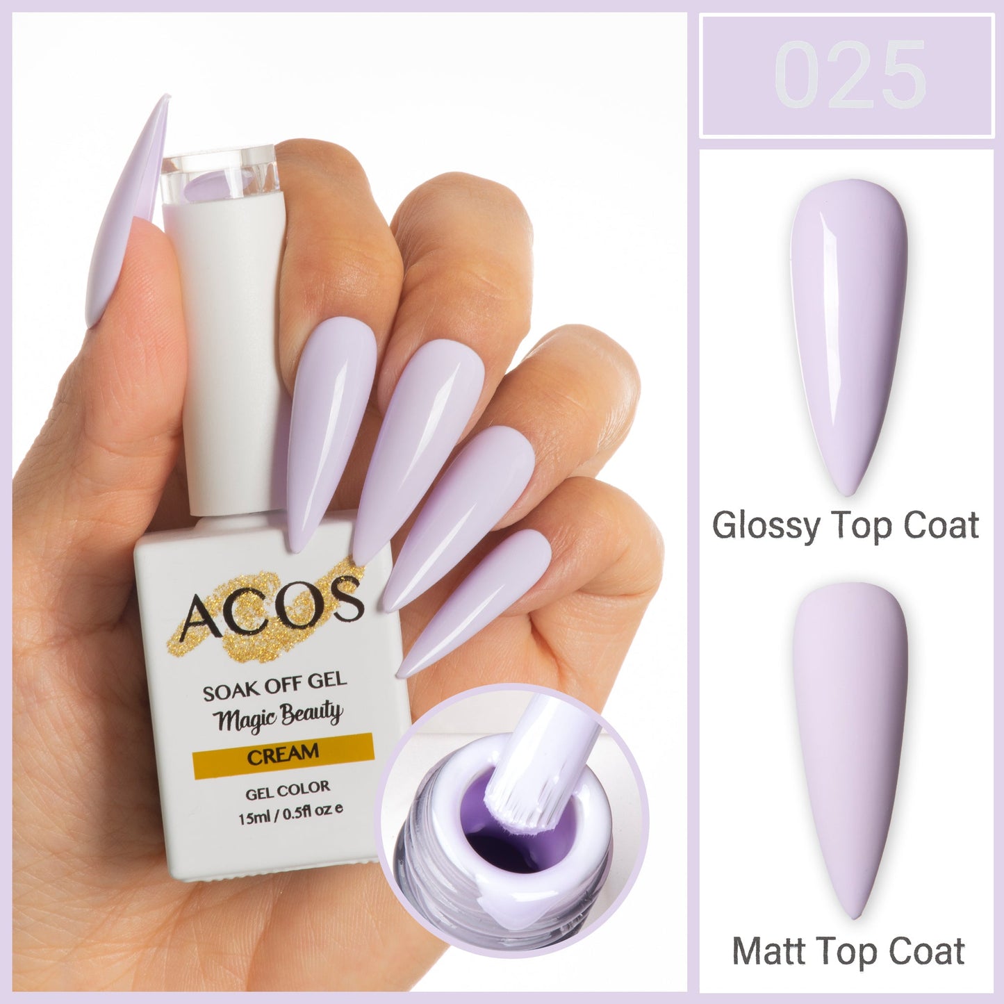 ACOS Gel Colour Series (15ml) - Lashmer