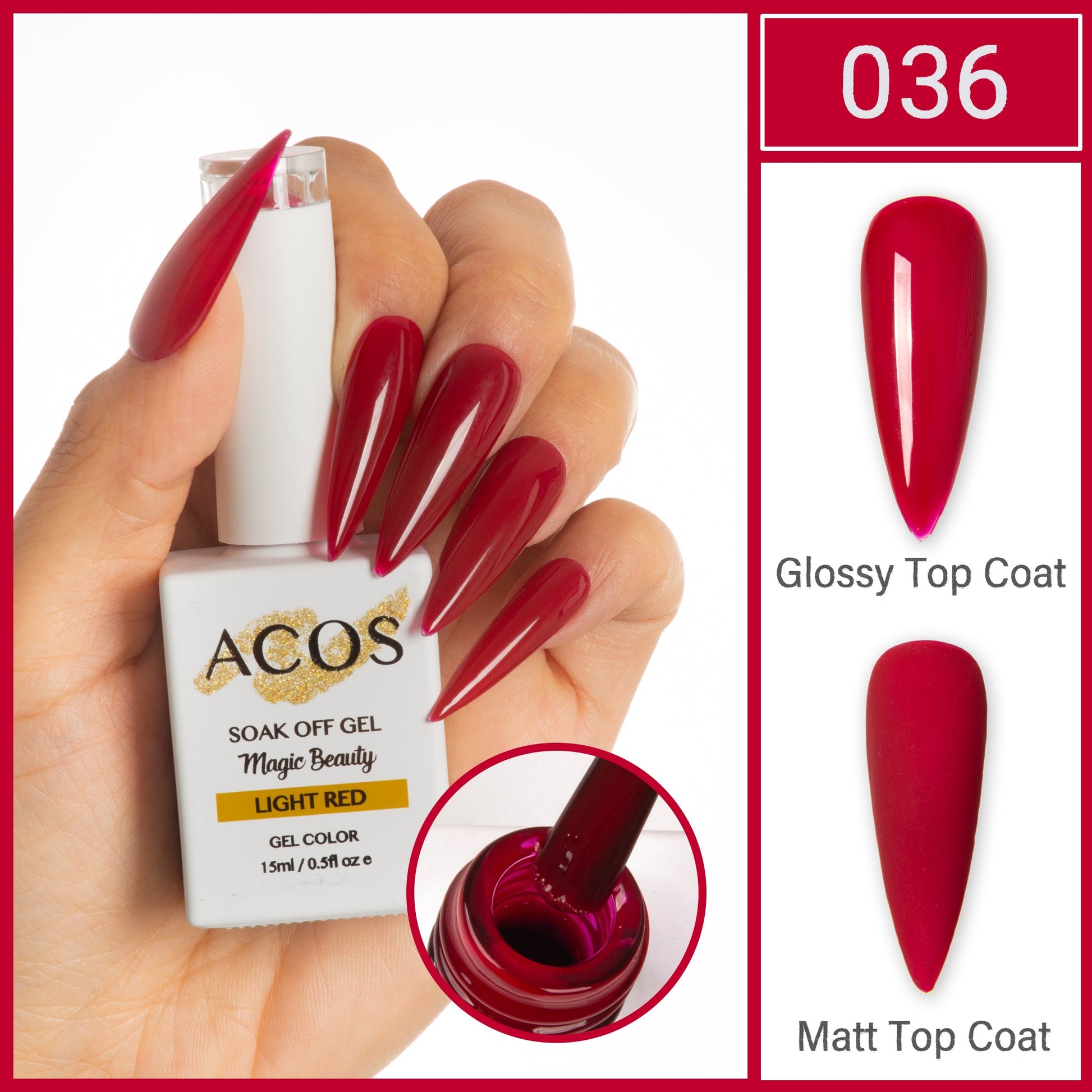 ACOS Gel Colour Series (15ml) - Lashmer