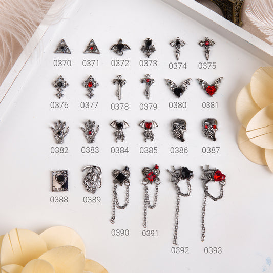 Charm Chrome Hearts Nail Art Decoration (#004)