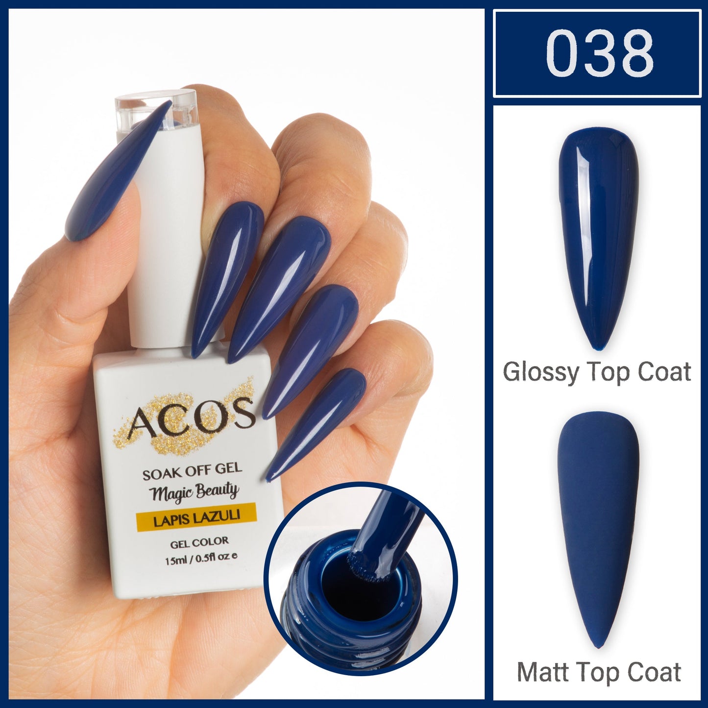 ACOS Gel Colour Series (15ml) - Lashmer