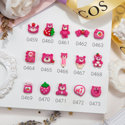 ACOS Resin Nail Art  Decorations--5pcs/pack (#0007)