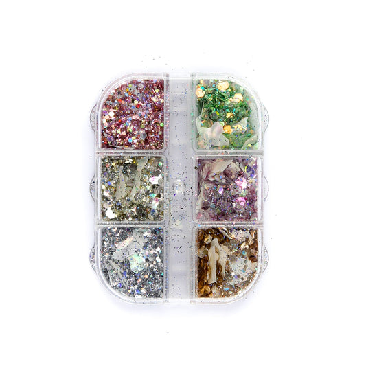 Ultra-Thin Sequins Glitters Nail Art - Lashmer