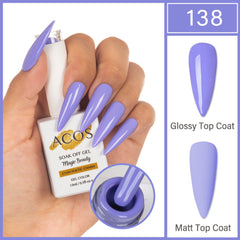 ACOS Magic Beauty Gel Polish Colour Cyan Poetic Charm(138)