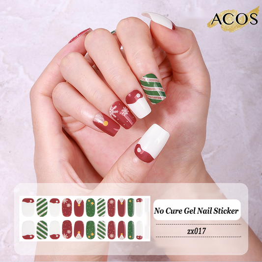 ACOS No Cured Gel Sticker -- Style #017