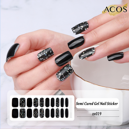 ACOS Semi Cured Gel Sticker -- Style #019