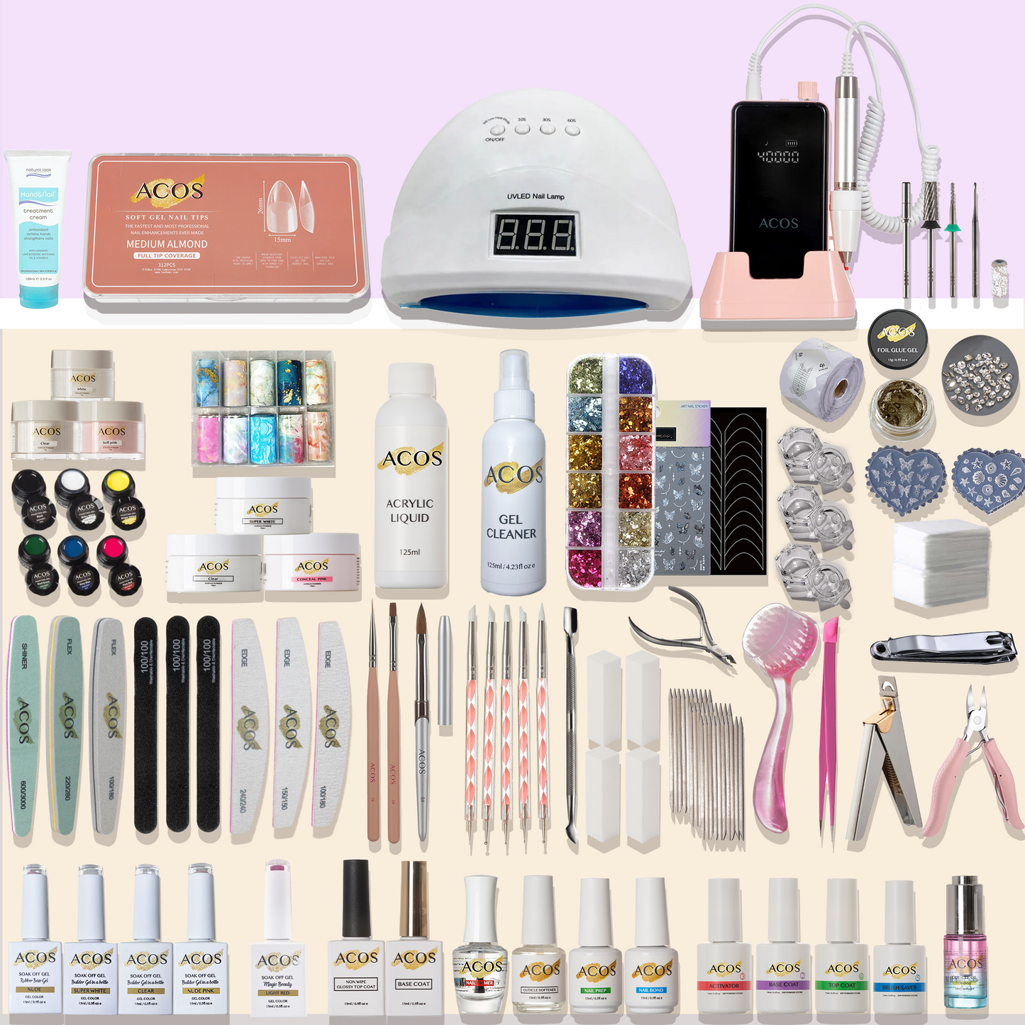 ACOS Dulex Full Nail Student Kit