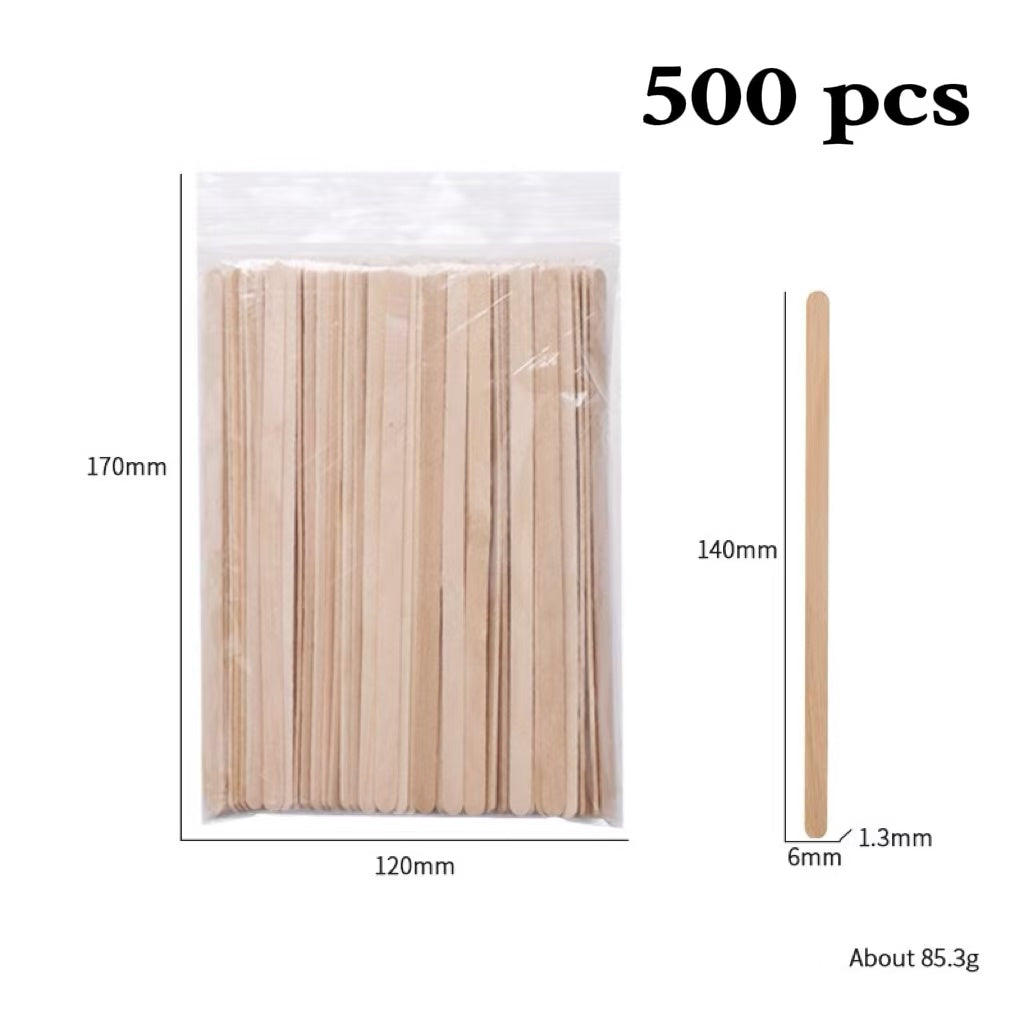 Wooden Wax Applicators – Small (Qty: 500)