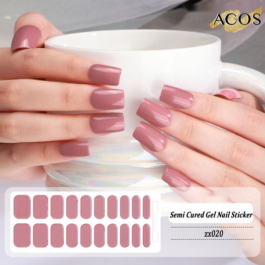 ACOS Semi Cured Gel Sticker -- Style #020