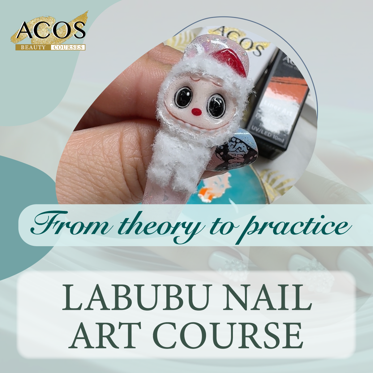 ACOS labubu Nail Art - Lashmer