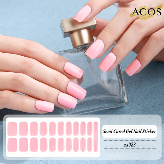 ACOS Semi Cured Gel Sticker -- Style #023