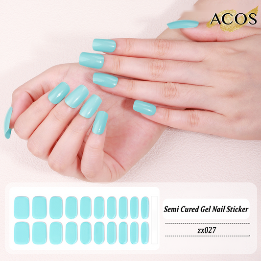 ACOS Semi Cured Gel Sticker -- Style #027