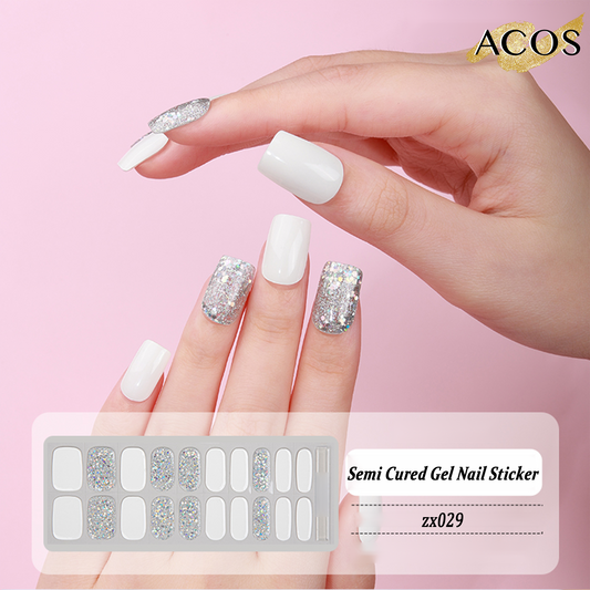 ACOS Semi Cured Gel Sticker -- Style #029