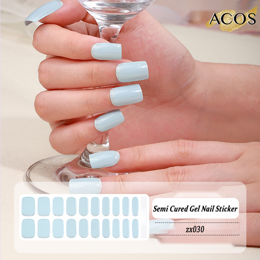 ACOS Semi Cured Gel Sticker -- Style #030