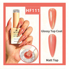 ACOS HEMA-free gel polish in Shimmer Orange, colour 111