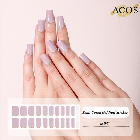 ACOS Semi Cured Gel Sticker -- Style #031