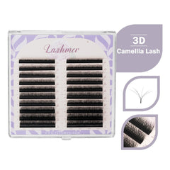 Lashmer 3D Camellia Lashes Mix Tray (20 Lines)