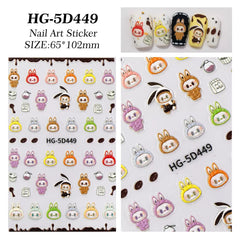 ACOS Labubu Nail Stickers