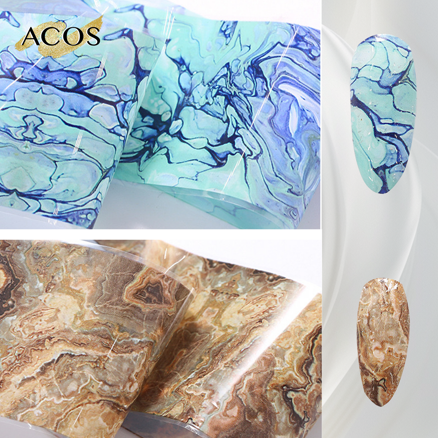 ACOS Transfer Foil Roll - Marble Series - Lashmer