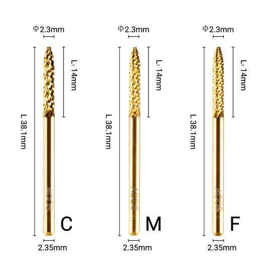 ACOS Under Nail Cleaner Tungsten Carbide Nail Drill Bits