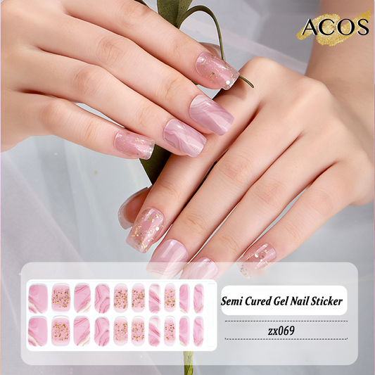 ACOS Semi Cured Gel Sticker -- Style #069