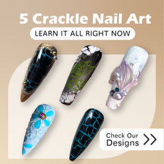 ACOS Crackle Gel Nail Art  Short Course - Lashmer