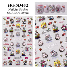 ACOS Labubu Nail Stickers