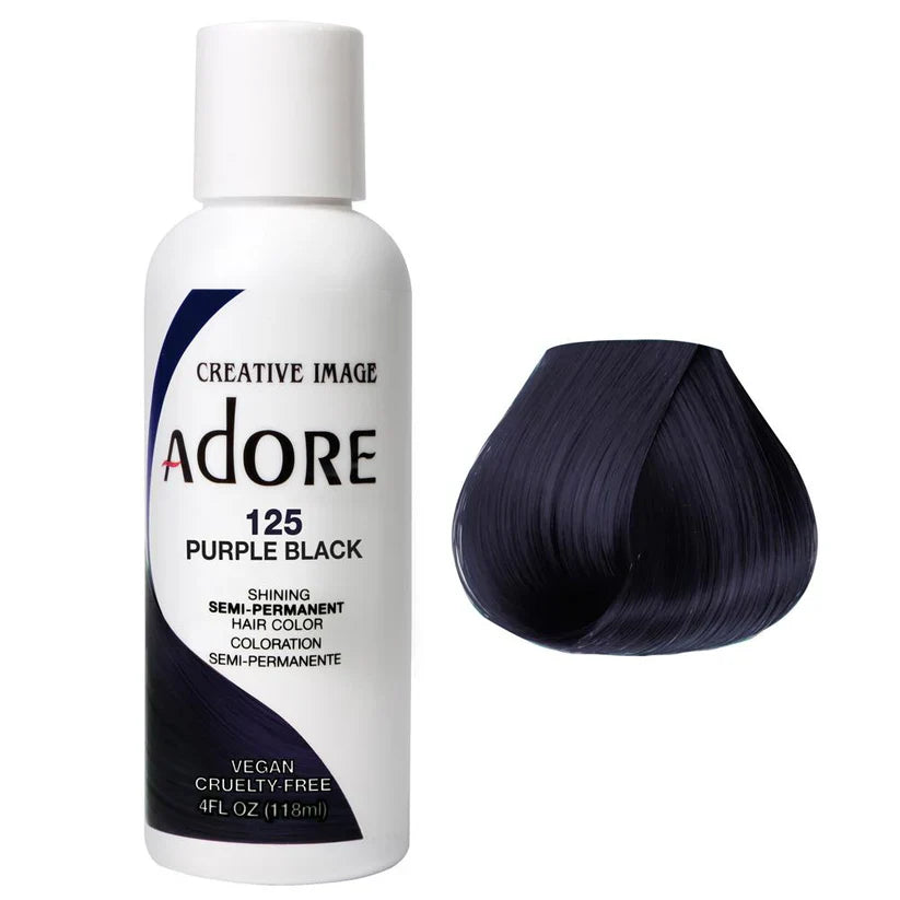 Hi Lift Adore Semi Permanent Color Purple Black #125 - Lashmer
