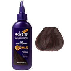 Hi Lift Adore Plus Semi Permanent Color Mocha Brown #378 - Lashmer
