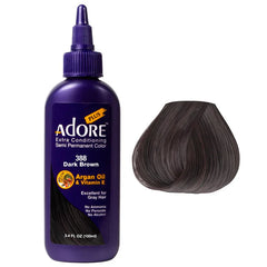 Hi Lift Adore Plus Semi Permanent Color Dark Brown #388 - Lashmer