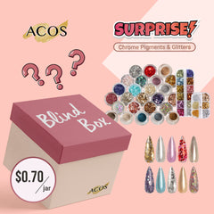 Blind Box (Chrome Pigment & Glitters)--50 jars