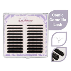 Lashmer Comic Camellia Lashes Mix Tray (20 Lines)