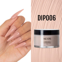 ACOS Dipping Powder Dark Nude  Colour (60g)