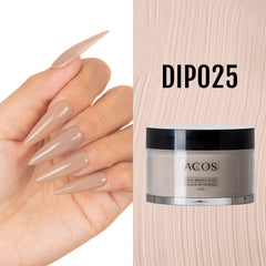 ACOS Dipping Powder Light Brown Nude  Colour (60g)