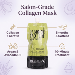 Delofil MIracle Collagen Hair Mask 500ml - MV hair and beauty