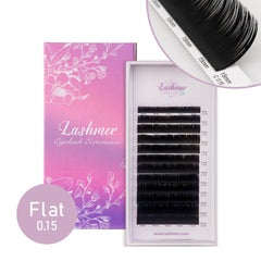 Matt Black Flat  Lashes (0.15/0.20) C Curl