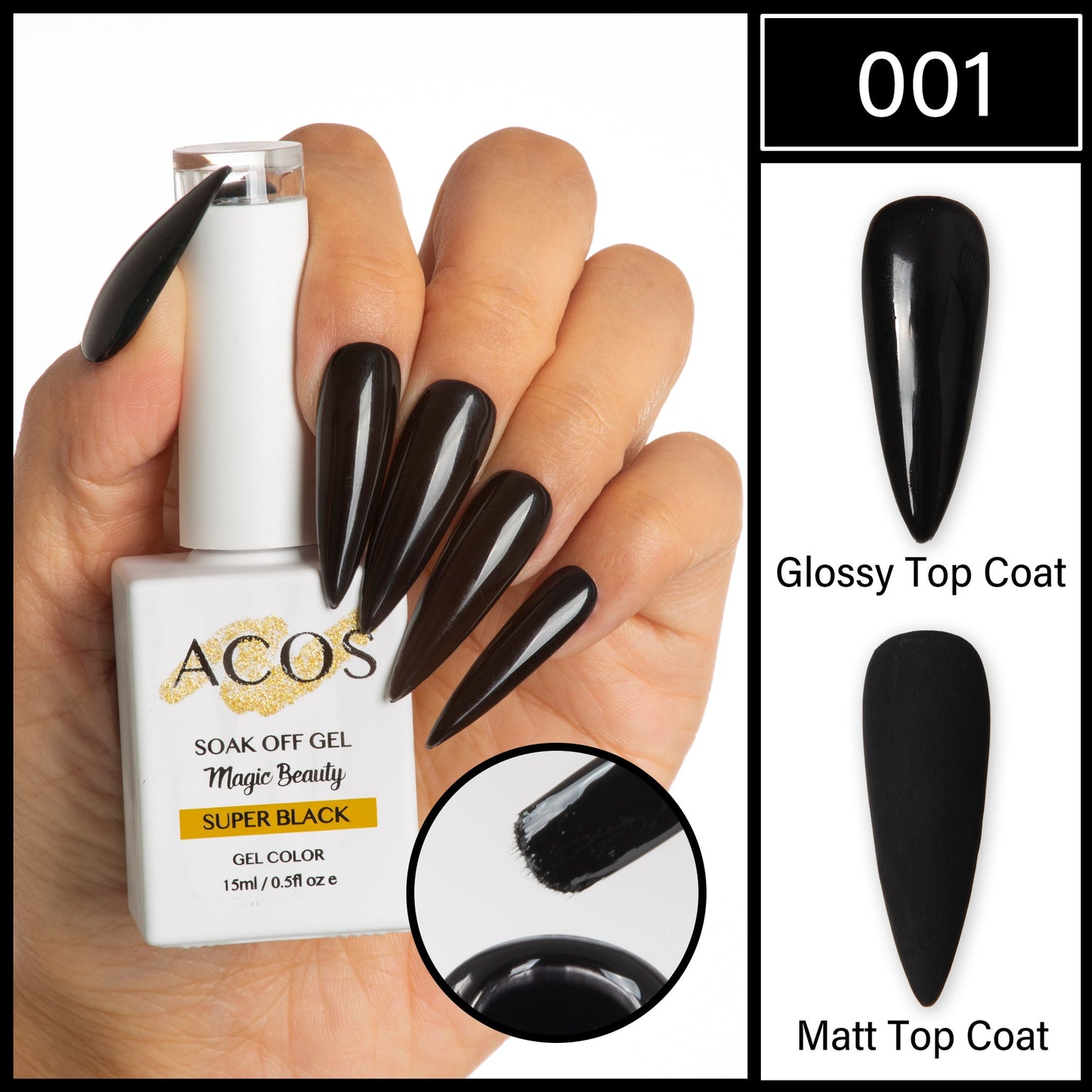 ACOS Gel Colour Series (15ml) - Lashmer