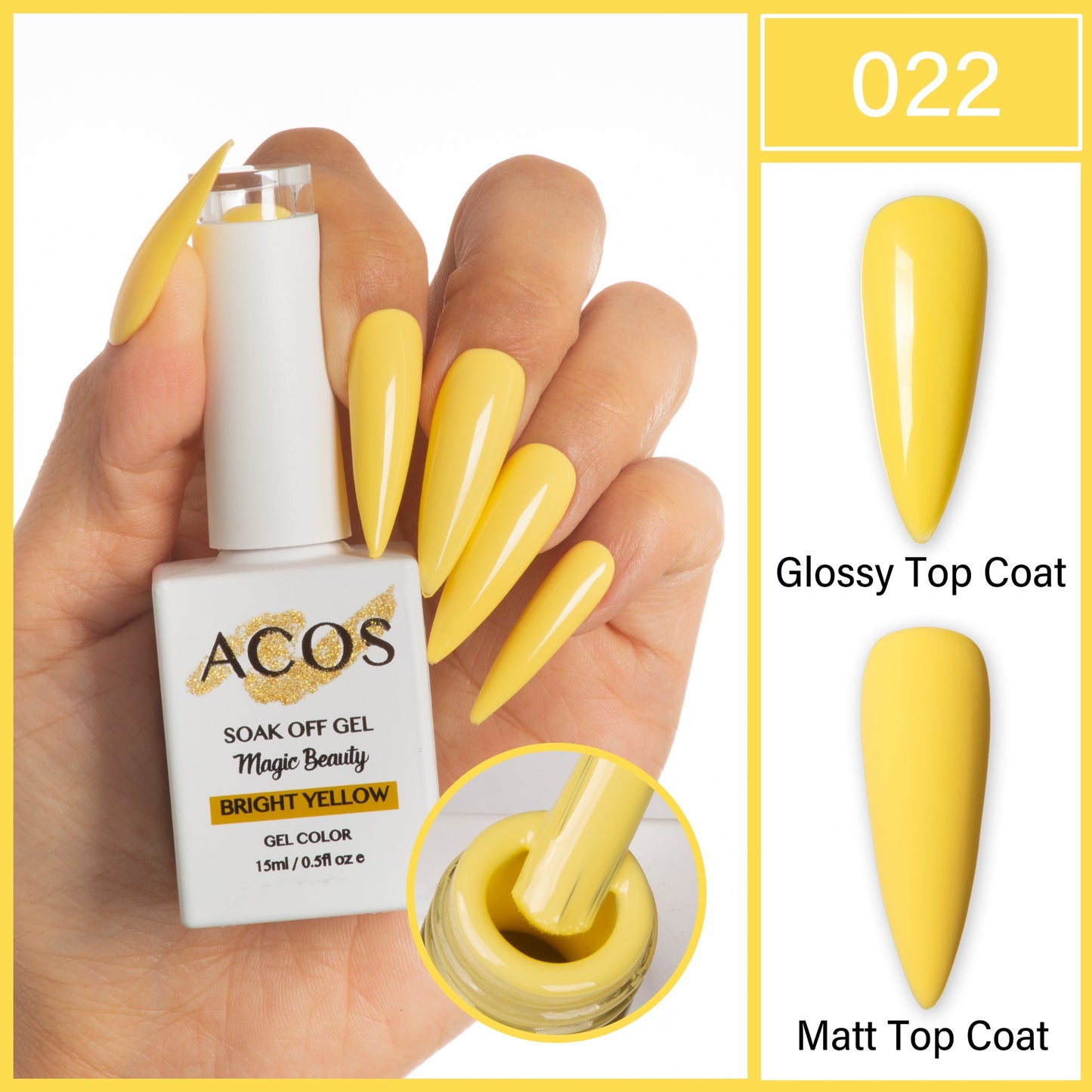 ACOS Gel Colour Series (15ml) - Lashmer