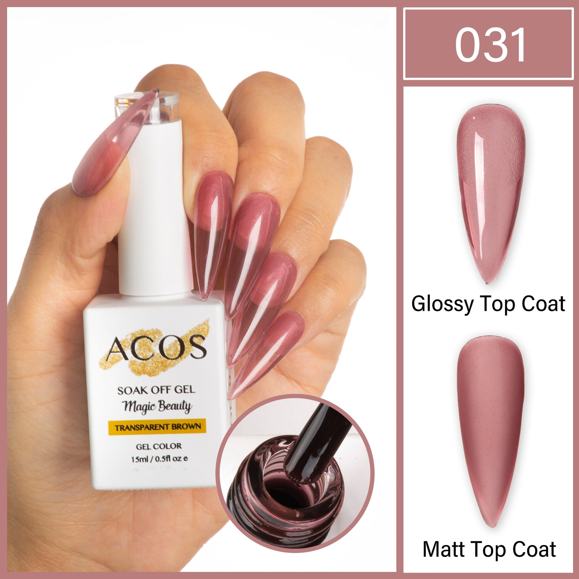 ACOS Gel Colour Series (15ml) - Lashmer