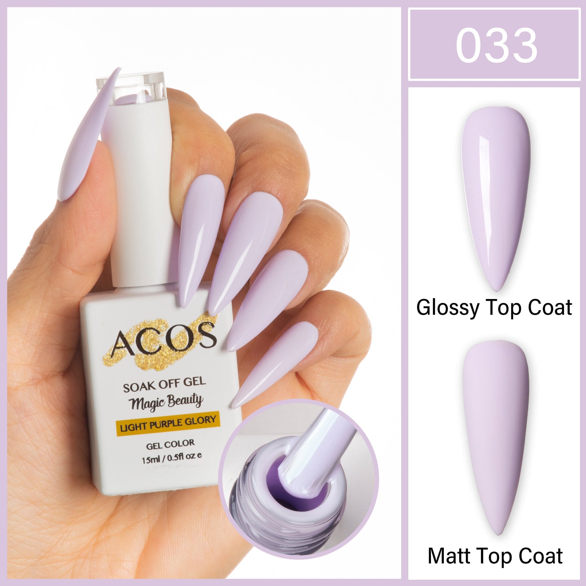 ACOS Gel Colour Series (15ml) - Lashmer