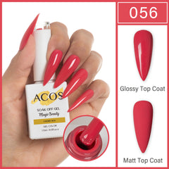 ACOS Magic Beauty Gel Polish Colour Cherry Red(056)